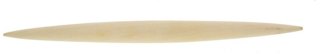French Style Rolling Pin - Bamboo Knitting Pin - 13.5 Inch Tapered Rolling Pin N2