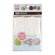 Sweet Creations 100 Count Reusable Plastic Cake Pop Sticks N2