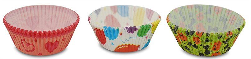 Cupcake Liners for Birthday, Valentine's, Halloween, Christmas, Multiple Occasions 300 Count N4