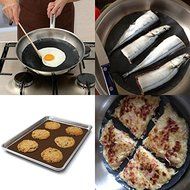 Fiberglass Non Stick Reusable PTFE Pastry Baking Sheet BBQ Oven Liner 11.8"x 12"