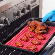 Avery Barn 3 Pack BPA Free Silicone Baking and Fat Reducer Baking Mat Sheets N3