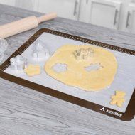 Avery Barn 3 Pack BPA Free Silicone Baking and Fat Reducer Baking Mat Sheets N4