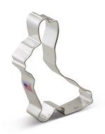 Ann Clark Bunny Cookie Cutter - 5 Inches - Tin Plated Steel