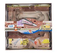 Fox Run 6 Piece Construction Cookie Cutter Set