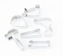 Fox Run 6 Piece Construction Cookie Cutter Set N2