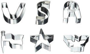 Fox Run 6 Piece Construction Cookie Cutter Set N4