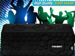 All New &quot;The Beat&quot; High Quality ,Best Bluetooth Speaker with Built in Speakerphone &amp; 8 Hour Rechargeable Battery...
