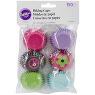 Wilton Mini Baking Cups, Peace Flower, 150-Pack