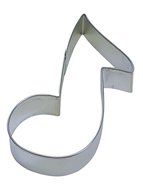R&amp;M Music Note 5.5&quot; Cookie Cutter in Durable, Economical, Tinplated Steel
