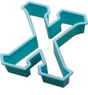 Live Greek - Greek cookie cutter - Chi (3 x 2.75 Inches)