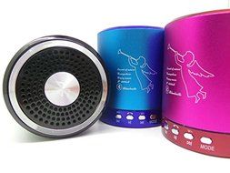 T-2020A Portable Mini Bluetooth Speakers Metal Steel Wireless Smart Hands Fre...