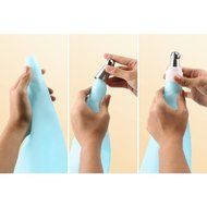 LOHOME Russian Piping Tips 16-pieces Set - 10 Spherical Pastry Nozzles [304 Stainless Steel] + 3 Reusable Couplers... N4