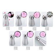 ilauke 108PCS Ball Tips Russian Icing Piping Nozzles Pastry Cake Cupcake Fondant Tools Set - 7 Sphere Ball Tips... N2