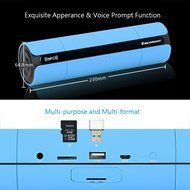 Excelvan KR-8800 Touch Rechargeable Portable NFC Wireless Bluetooth Speaker with FM Radio for iPhone Laptop Mobile... N9
