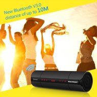 Excelvan KR-8800 Touch Rechargeable Portable NFC Wireless Bluetooth Speaker with FM Radio for iPhone Laptop Mobile... N16