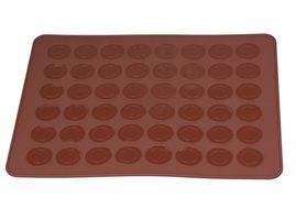 Dltsli 48 Capacity Silicone Macaron Macaroon Baking Mat Sheet DIY Mold - 2 pack N2