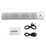 FSTgo WM1300 Ultra Slim Mini Portable Wireless Bluetooth Speaker (White) N4