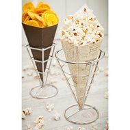 Conetek News Print Food Cone 10 inches 100 count box N3