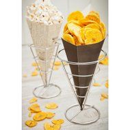 Conetek News Print Food Cone 10 inches 100 count box N11