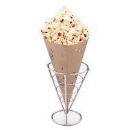Conetek News Print Food Cone 10 inches 100 count box N12