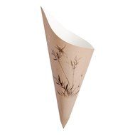 Conetek News Print Food Cone 10 inches 100 count box N14