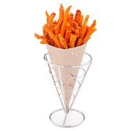 Conetek News Print Food Cone 10 inches 100 count box N18
