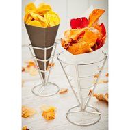 Conetek News Print Food Cone 10 inches 100 count box N23