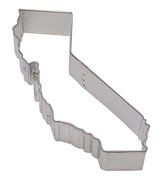 R&amp;M California State Cookie Cutter in Durable, Economical, Tinplated Steel
