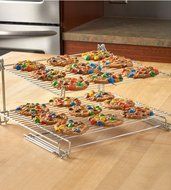 NIFTY 2-Tier Cooling Rack, Chrome