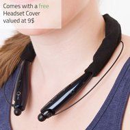 LG Tone Case HBS 730 / 750 / 760 / 770 / 810 / 900 / 910 - Bluetooth Headset Hard Shell - FREE Headphone Neck... N7