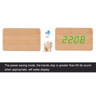 Sunshine-tipway&reg; Wireless Wooden Bluetooth Stereo Speaker Clock Kit with Alarm Function and LED Display Works...