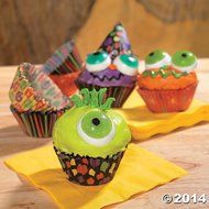 100 - Halloween Cupcake Paper / Baking Cups - New N2