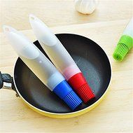 Leeaw 3 Pieces Pack Silicone Pastry Basting BBQ Oil Brush N2