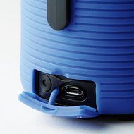 Verbatim Mini Wireless Waterproof Bluetooth Speaker with Microphone, Blue 98592 N4