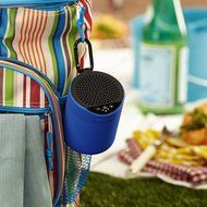 Verbatim Mini Wireless Waterproof Bluetooth Speaker with Microphone, Blue 98592 N6