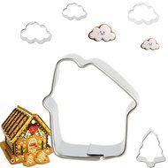 UBLISS Biscuit Fruit Cutter Shapes Set (15 Piece) - Mini Cookie Cutters, Vegetable Shape Cutters for Kids N6