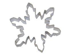 R&amp;M Snowflake Wide 5&quot; Cookie Cutter in Durable, Economical, Tinplated Steel