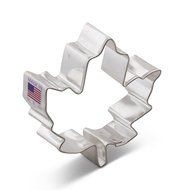 Ann Clark Maple Leaf Cookie Cutter - 3 Inches - Tin Plated Steel