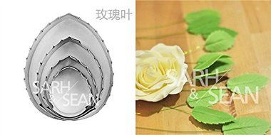 Anyana 11pcs/set Metal cookie cutters set big rose flower stainless steel tools Home Furnishing products kitchen... N4