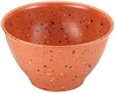 Rachael Ray Tools Garbage Bowl with Non-Slip Rubber Base, Orange