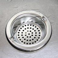 Portable Stainless Steel Sink Strainer Bathroom Kitchen Waste Drain Filter Disposer N2