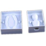1 X Ostart 3D People Woman Die Cake Sugar Pastry Fondant Decorating Gum Paste Mould Mold (SKY, 1) N3