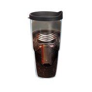 Tervis Star Wars Force Awakens Kylo Ren Mask Tumbler with Travel Lid, 24 oz, Clear