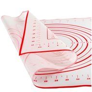 Red Large Size 60 x 40 cm Non Stick Silicone Baking Liner Pastry Mat Sheet with Measurements * FREE SHIPPING * N4