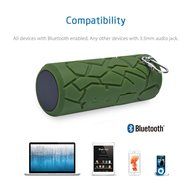 Transwin 958C Waterproof Wireless Bluetooth Speaker with Microphone - Blue N22