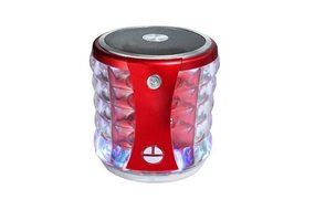 Soundmae&reg; T-2096A Bluetooth luminous TF card mini speaker stereo subwoofer color lights handsfree style Bluetooth... N9