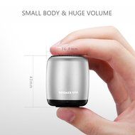 Ultra Portable Bluetooth Speaker by BOOMER VIVI Small Metallic Body 3W Bass Dynamic Sound Compact Design With... N2