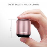 Ultra Portable Bluetooth Speaker by BOOMER VIVI Small Metallic Body 3W Bass Dynamic Sound Compact Design With... N9