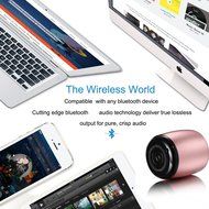 Ultra Portable Bluetooth Speaker by BOOMER VIVI Small Metallic Body 3W Bass Dynamic Sound Compact Design With... N10