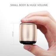 Ultra Portable Bluetooth Speaker by BOOMER VIVI Small Metallic Body 3W Bass Dynamic Sound Compact Design With... N17